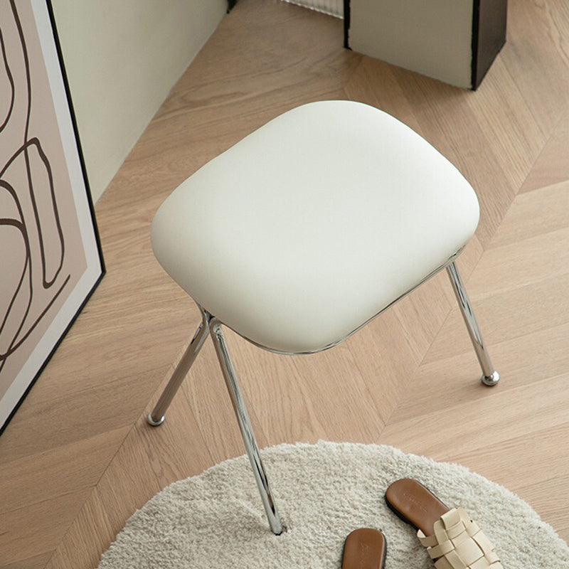 Stainless steel frame stool