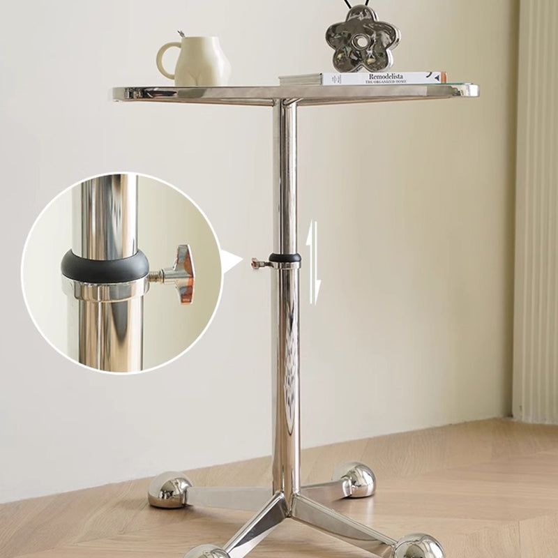 Stainless Steel Frame Side Table