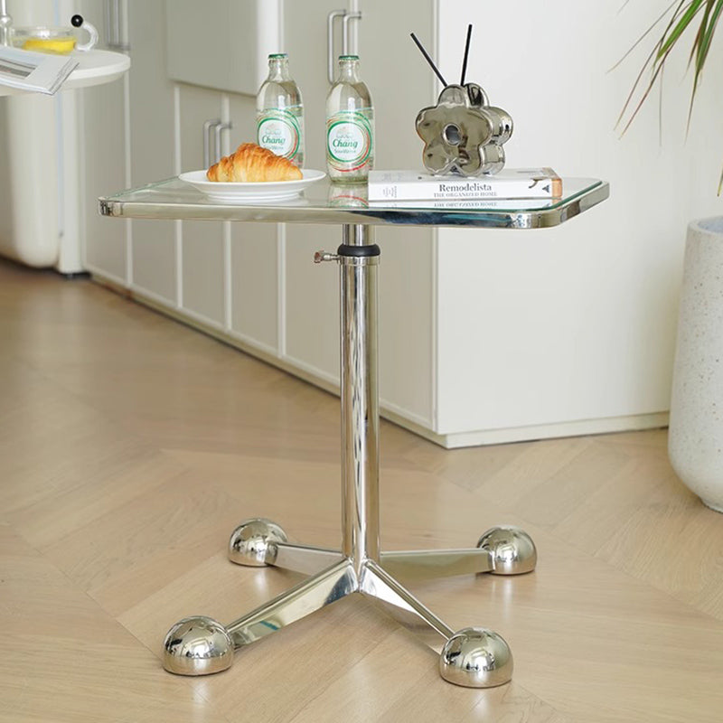 Stainless Steel Frame Side Table