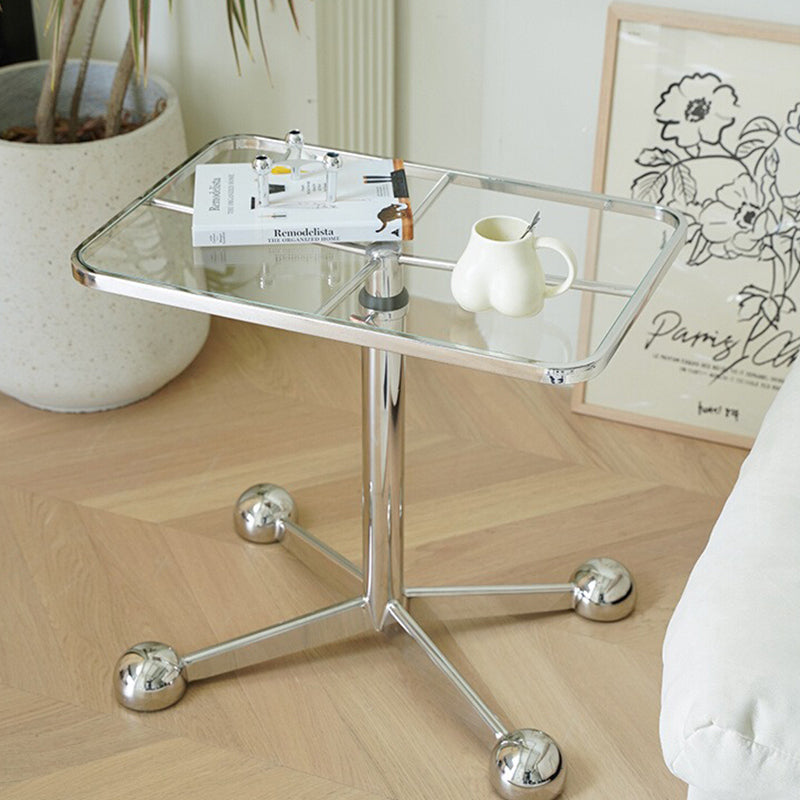 Stainless Steel Frame Side Table