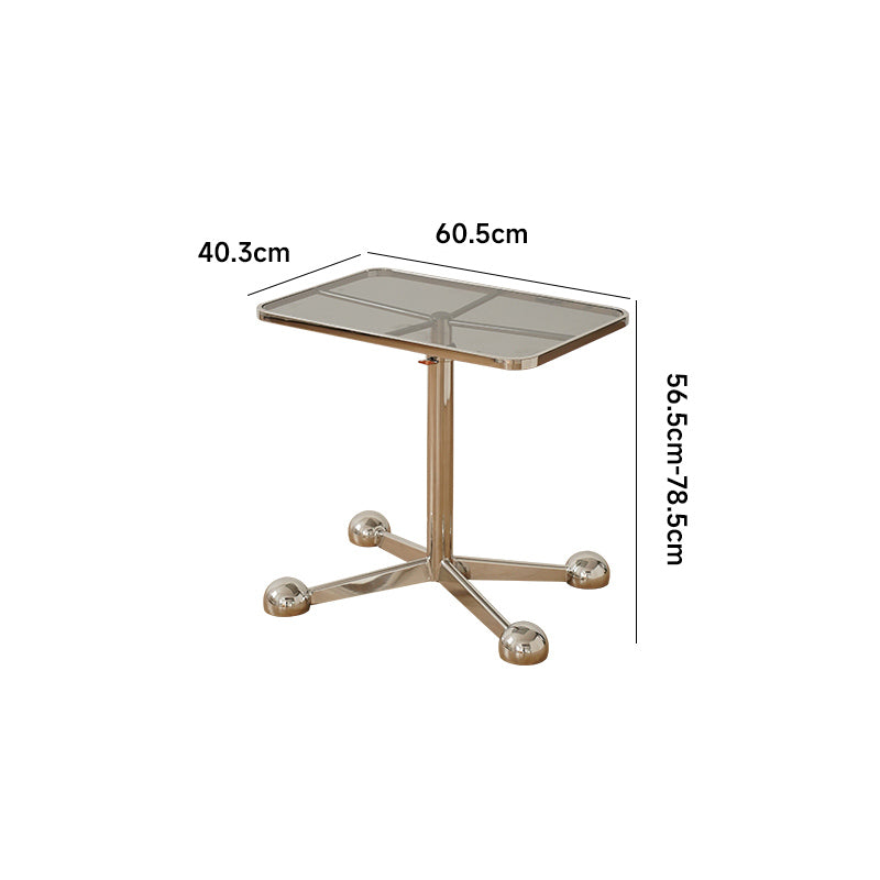 Stainless Steel Frame Side Table