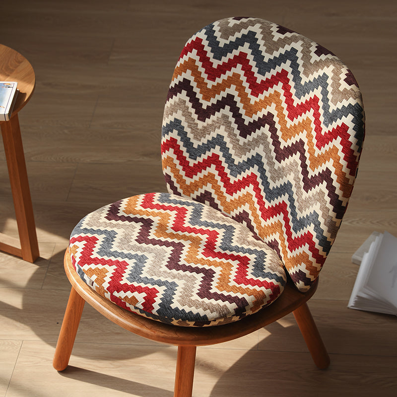 Cherry wood retro design wooden chair