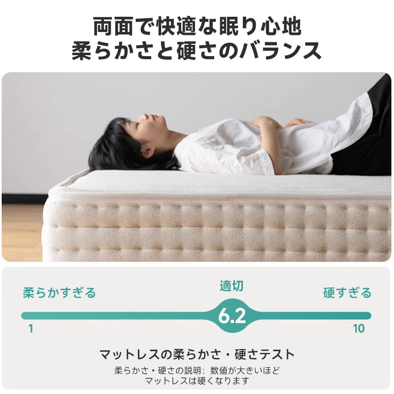 Ultra-small independent sensing coil mattress