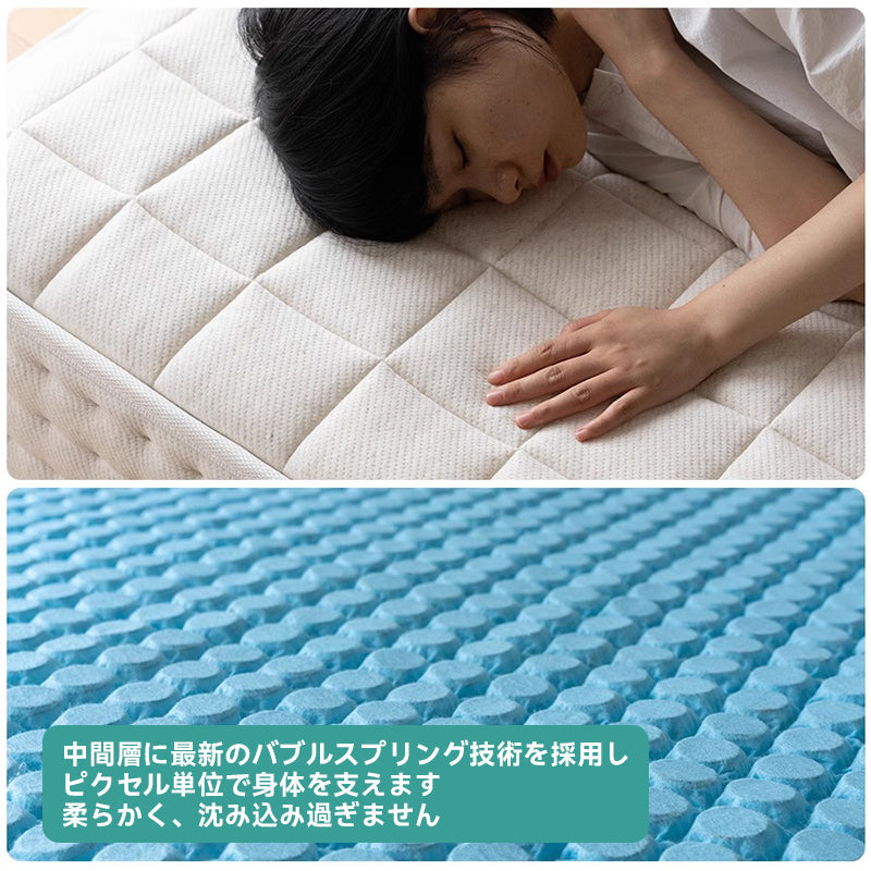 Ultra-small independent sensing coil mattress