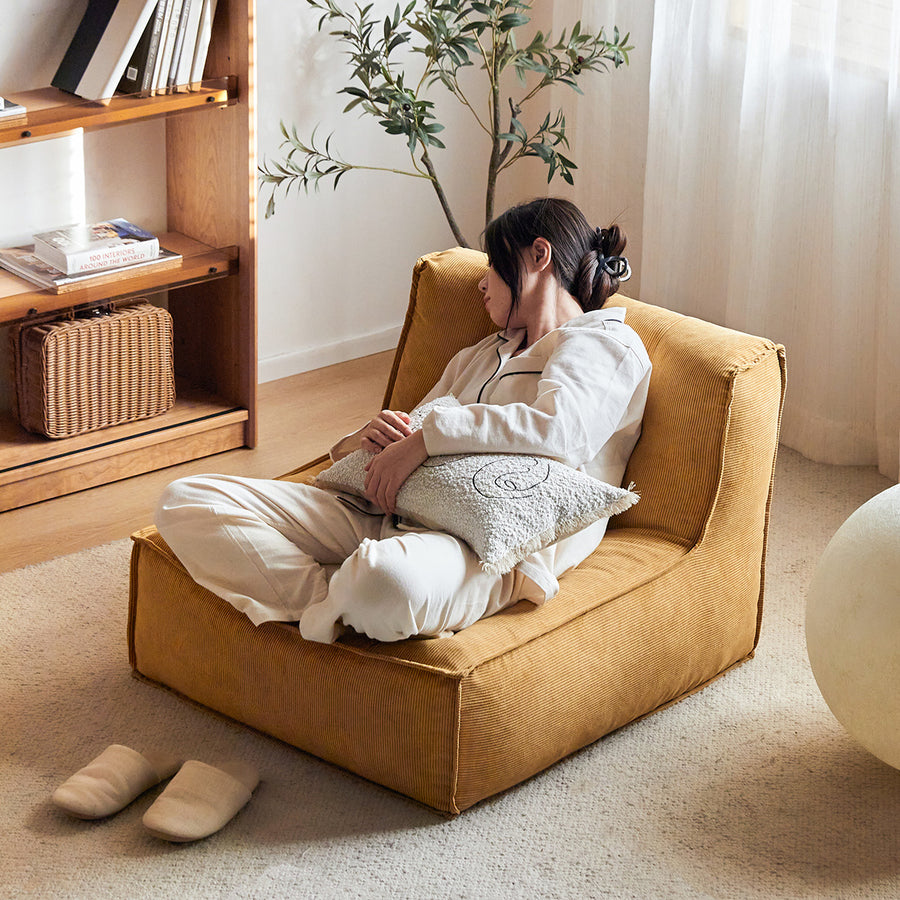 Single Square Cushion Sofa