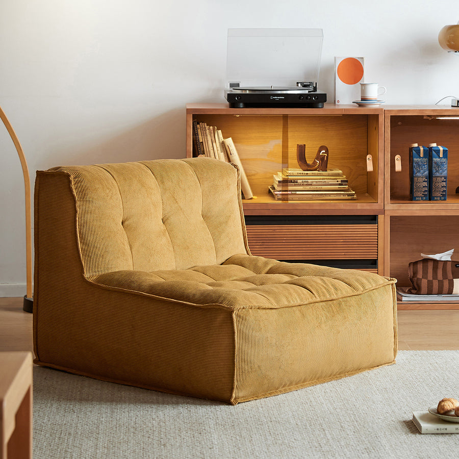 Single Square Cushion Sofa