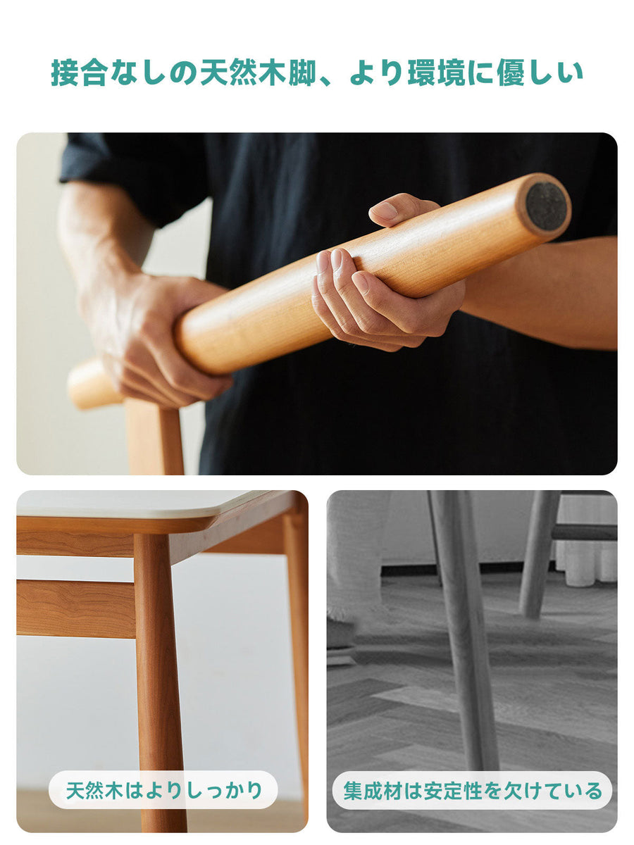 Luxury ceramic rounded corner dining table