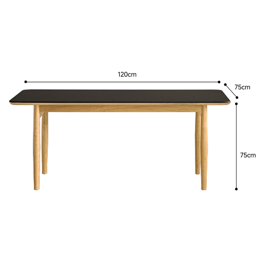 Luxury ceramic rounded corner dining table