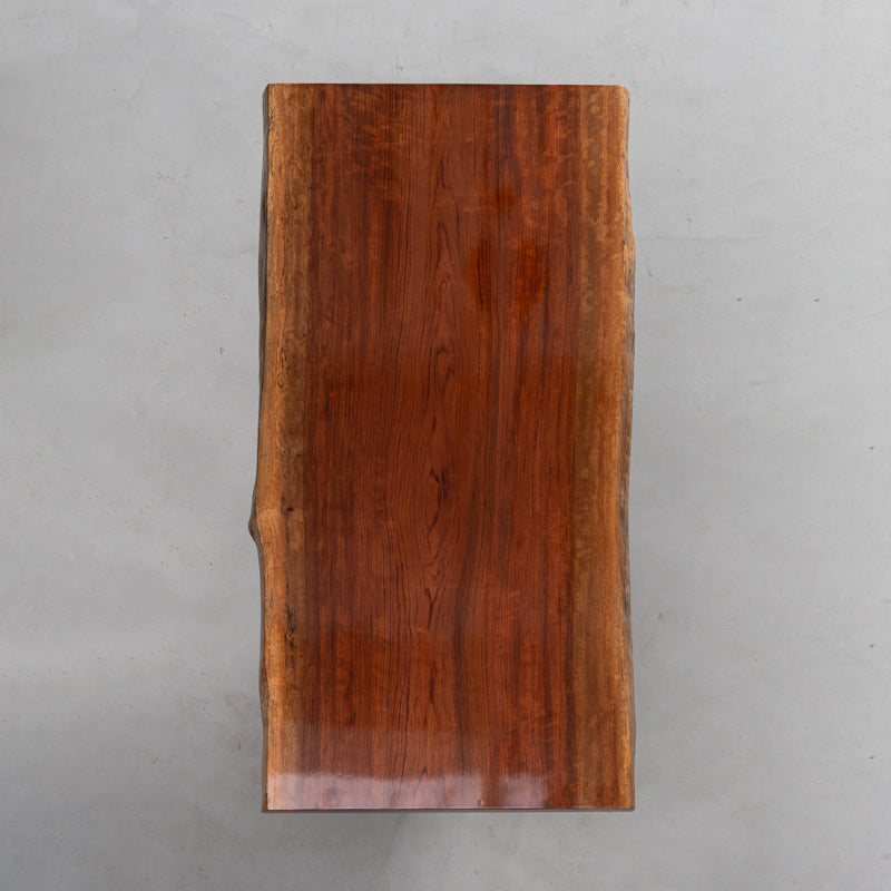 Solid wood table top made of natural wood