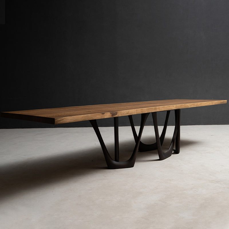 木製デザインテーブル用脚