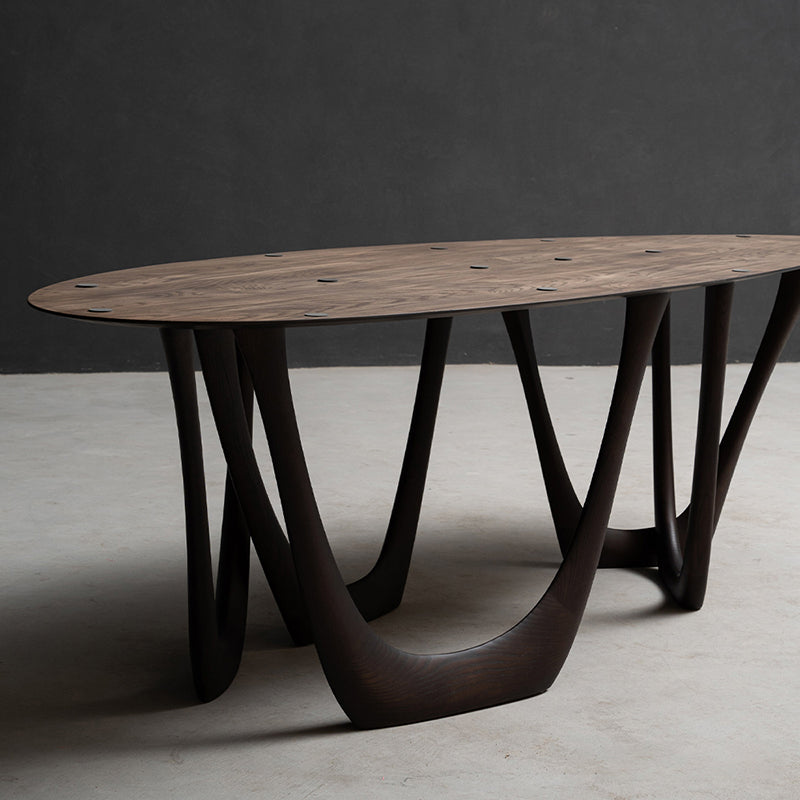 木製デザインテーブル用脚