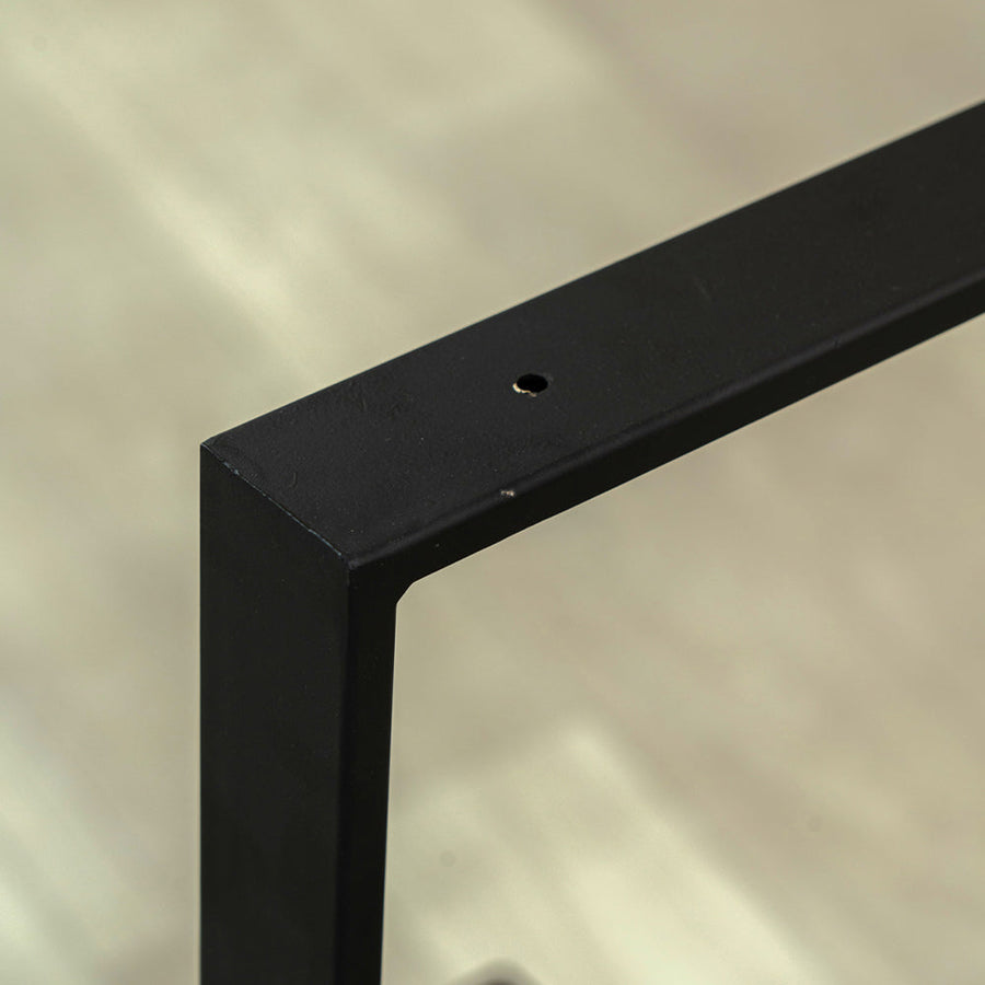 Vintage style iron wooden table legs