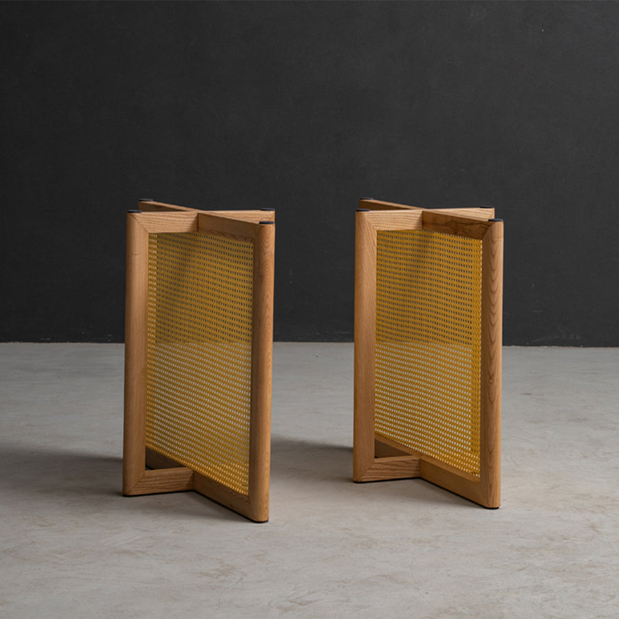 Rattan table legs