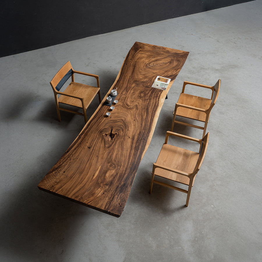 Solid Monkeypod solid board table top