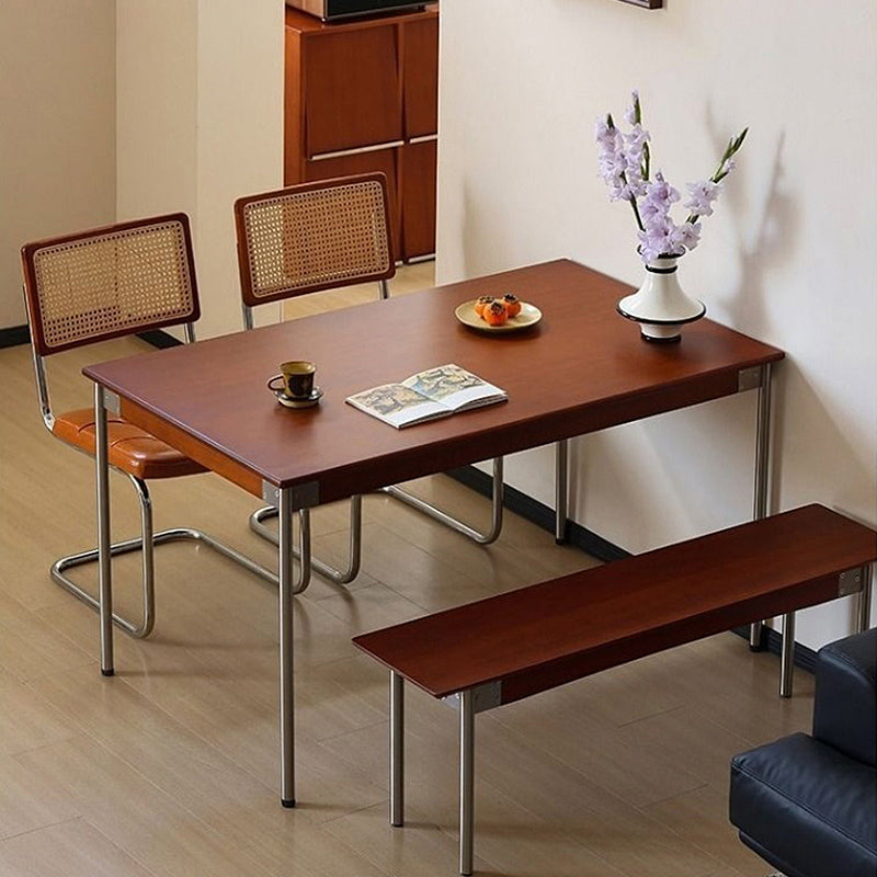 Boxwood extendable dining table