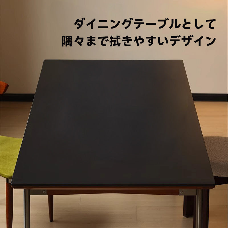 ツゲ材 セラミック天板異素材ダイニングテーブル