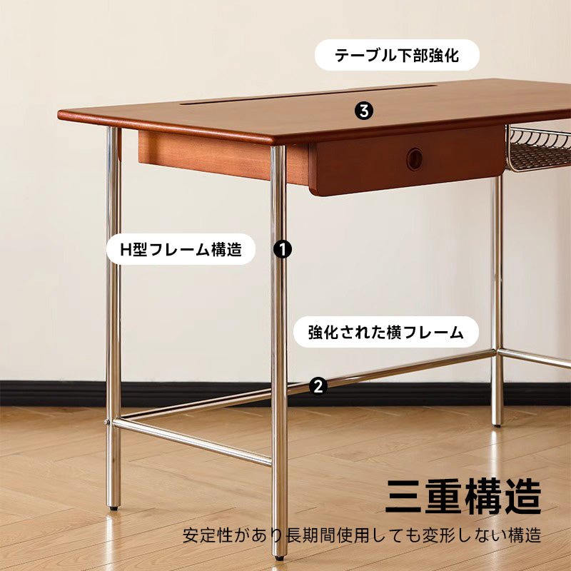 Boxwood mixed material design desk