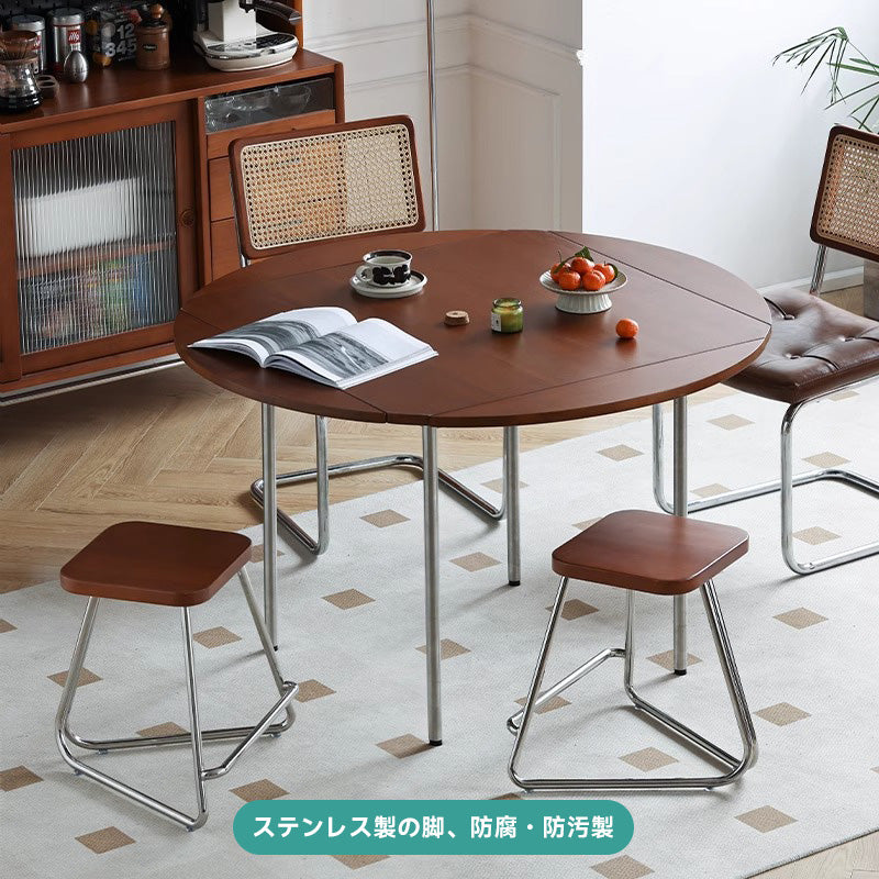Boxwood mixed material triangular stool
