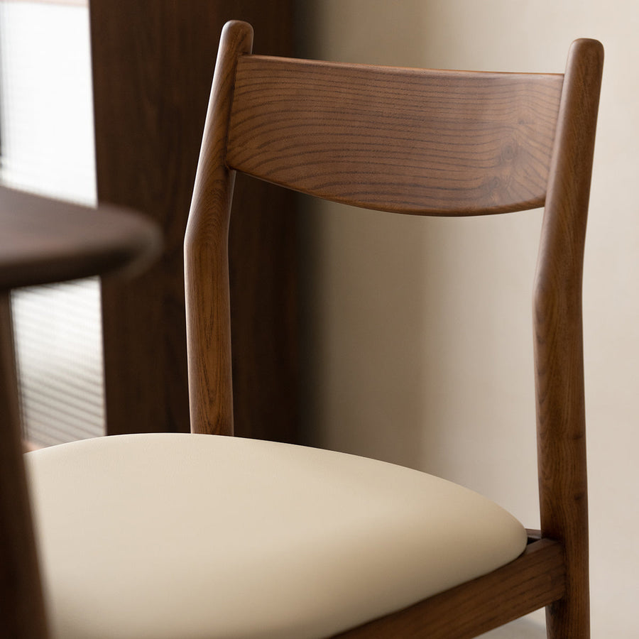 Walnut Classic Wooden Dining Chair