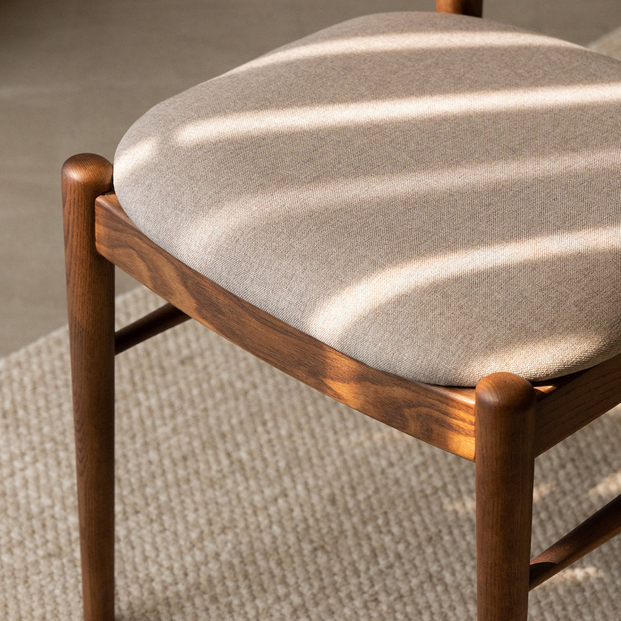 Walnut Classic Wooden Dining Chair