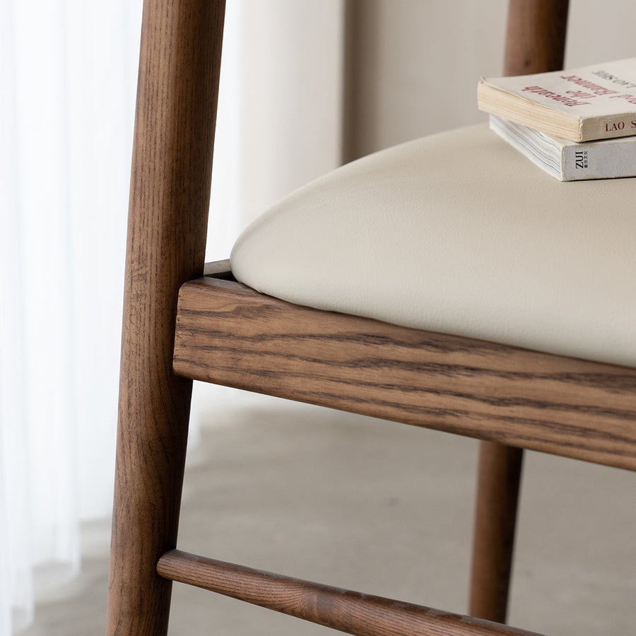 Walnut Classic Wooden Dining Chair