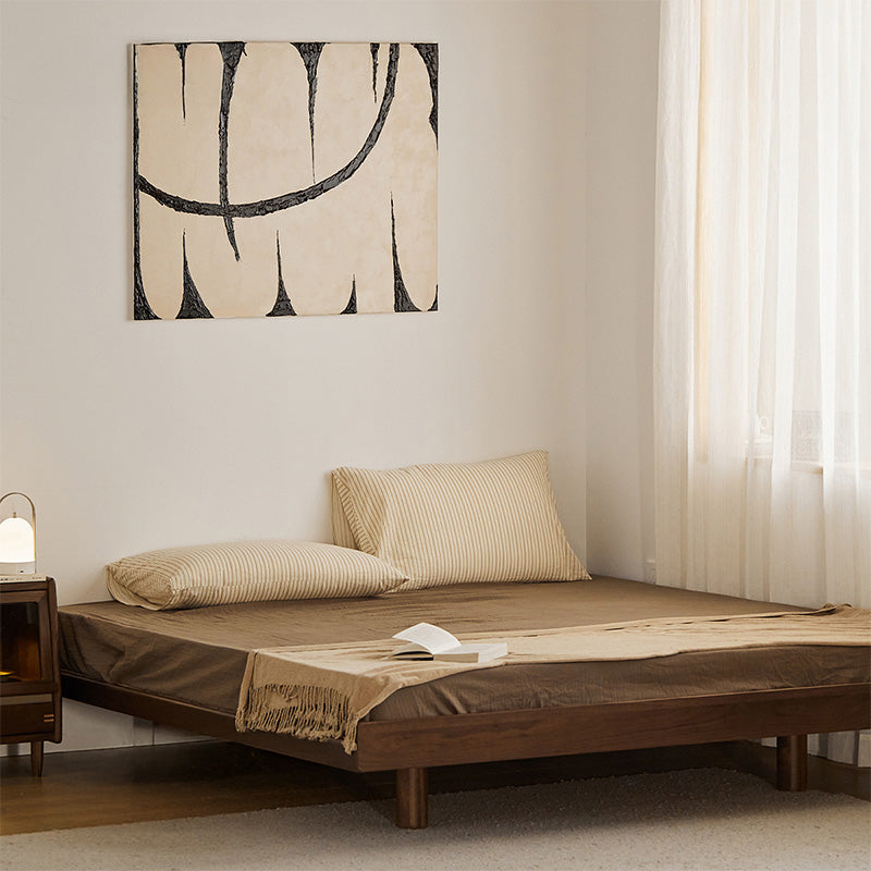 Walnut wood flatbed