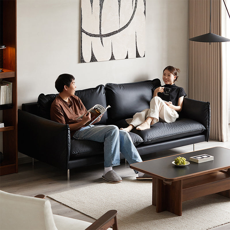 Faux Leather Living Sofa