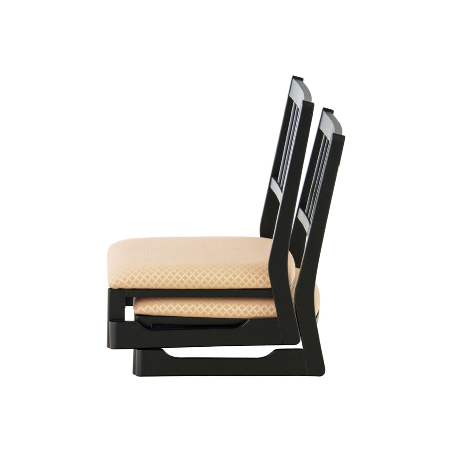 法事チェア ロータイプ ベージュ