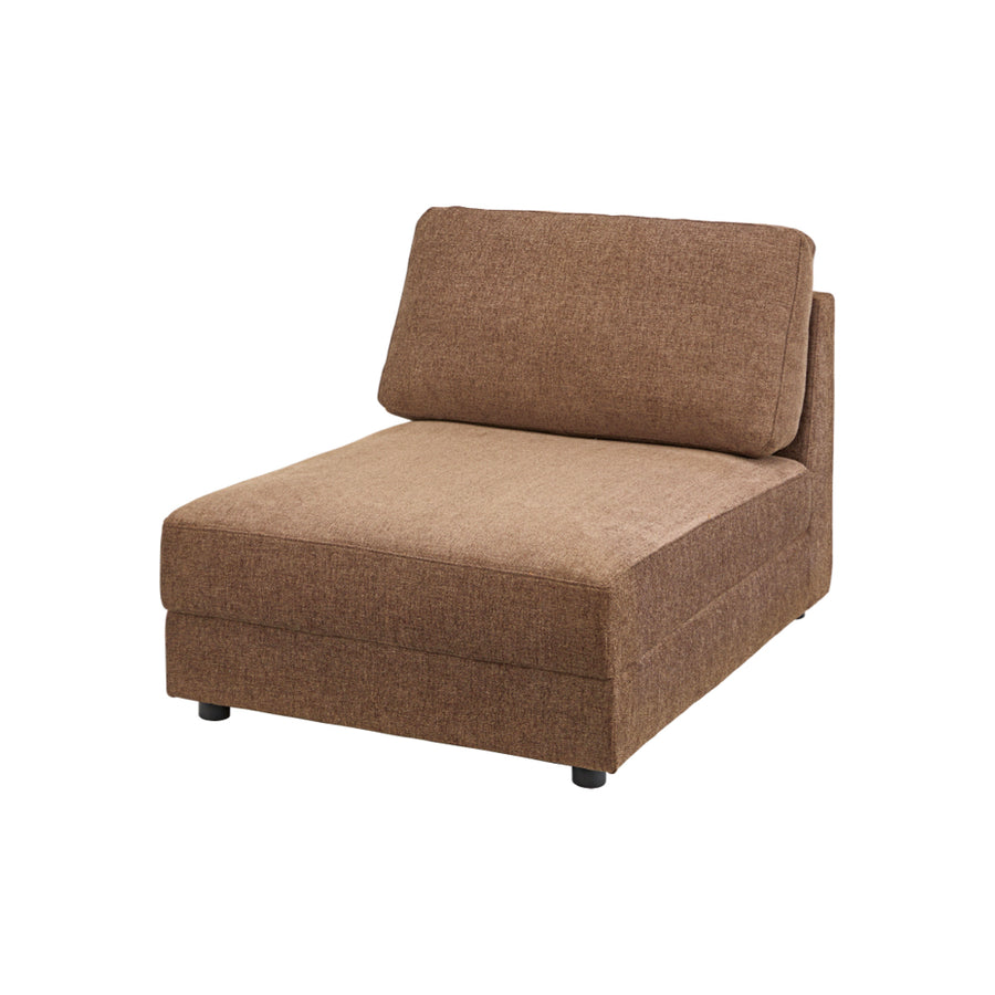 イーズ ソファ L ブラウン