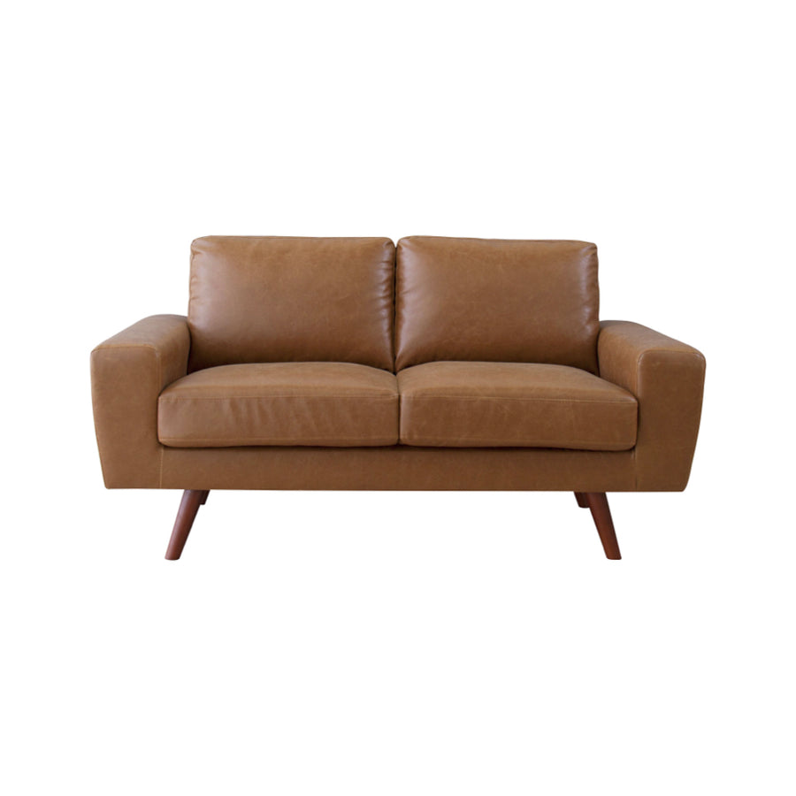 ジェネラル 2人掛け ブラウン