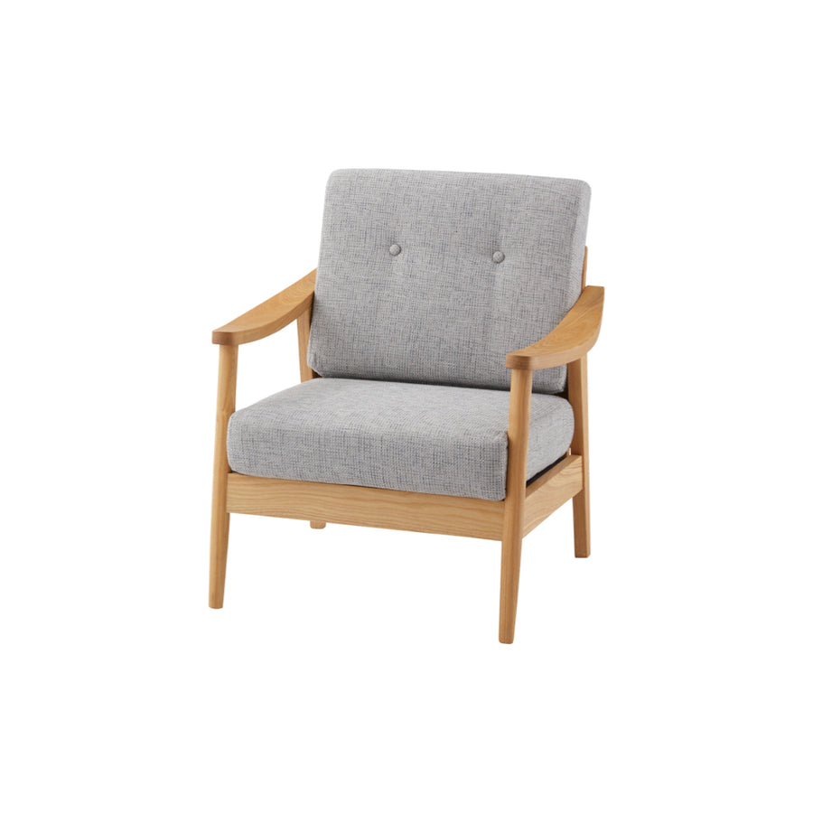 バッスム1人掛 グレー