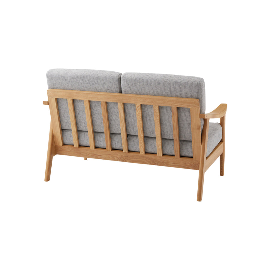 バッスム2人掛 グレー