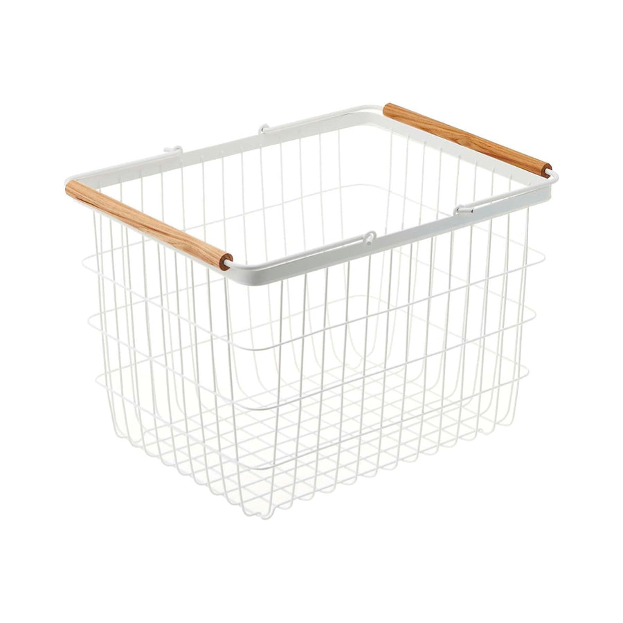 TOSCA Laundry Basket, Medium, White