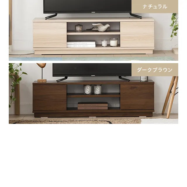 オープン棚付きテレビボード 幅108cm