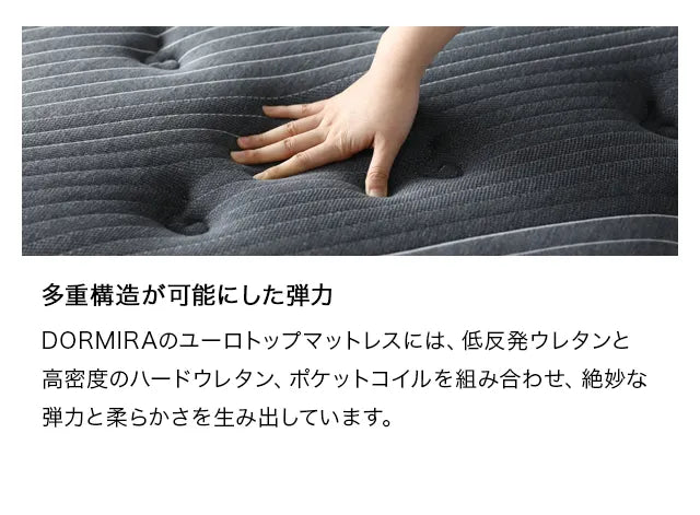 DORMIRA ユーロトップ マットレス S