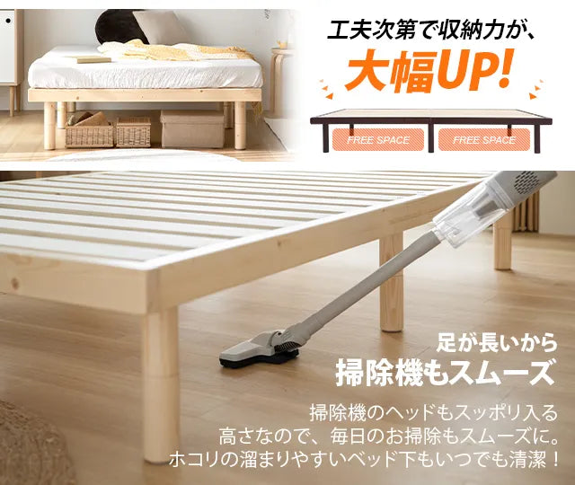 Slatted bed, semi-double