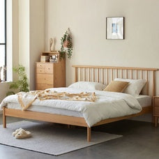 Solid Oak Slatted Bed Frame [SD]