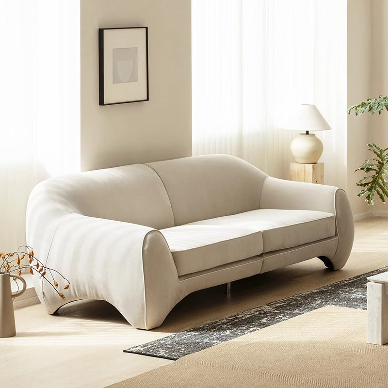 Soft and fluffy sofa