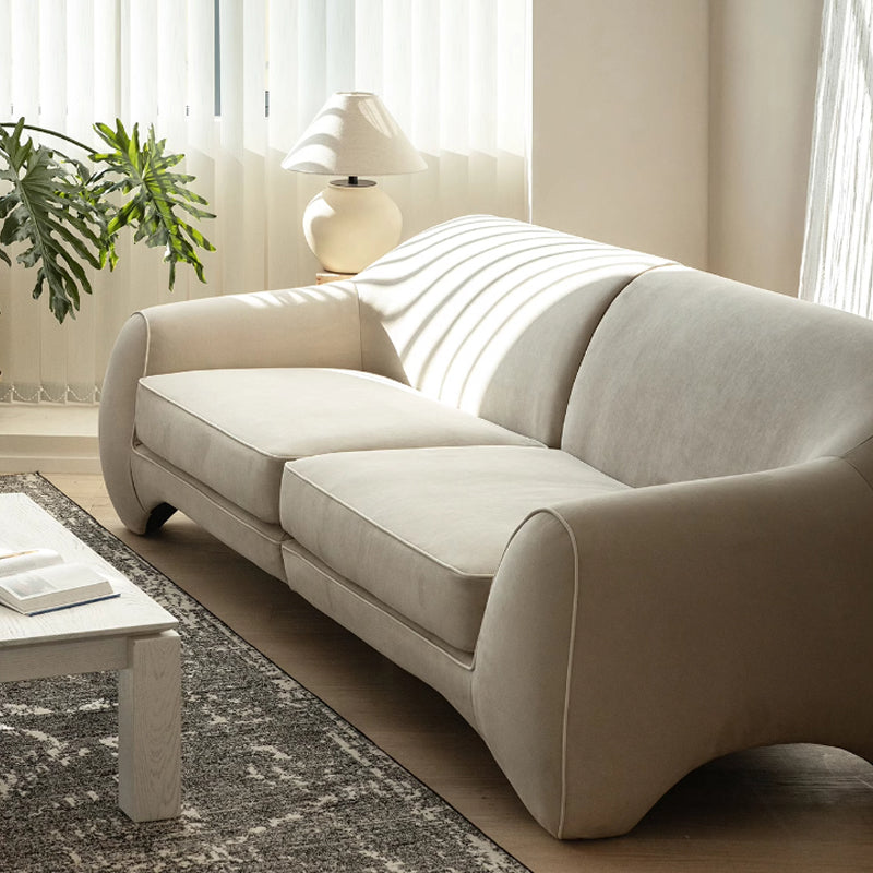 Soft and fluffy sofa