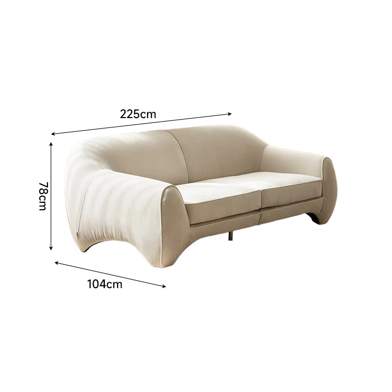 Soft and fluffy sofa