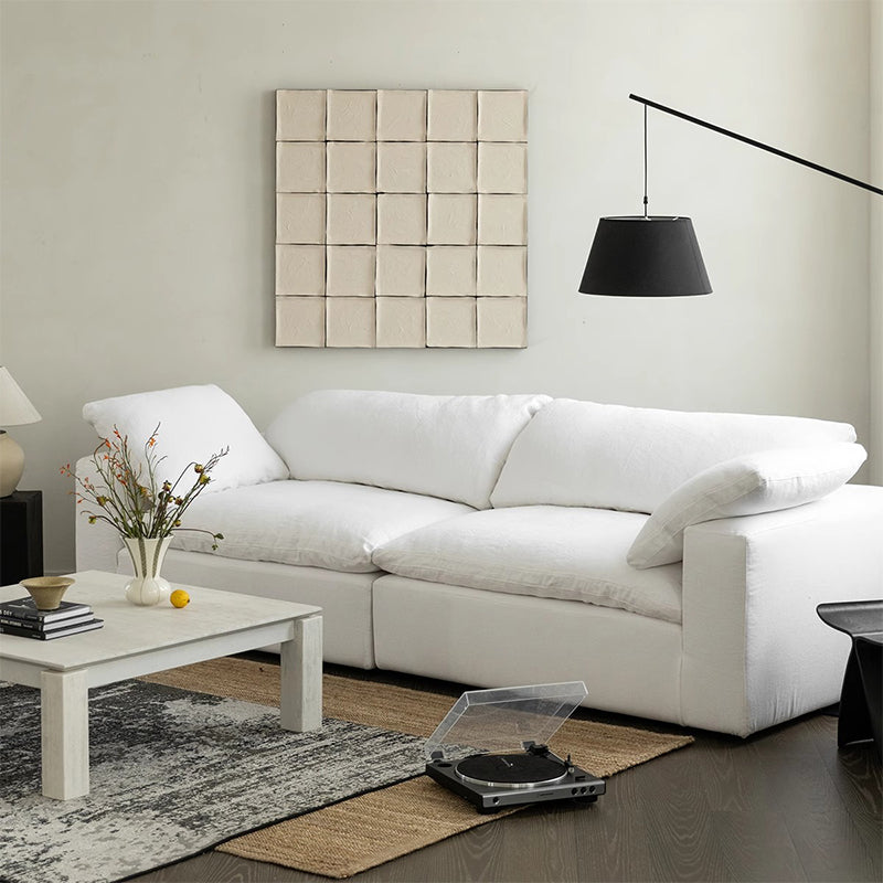 Cotton Linen Fabric Sofa