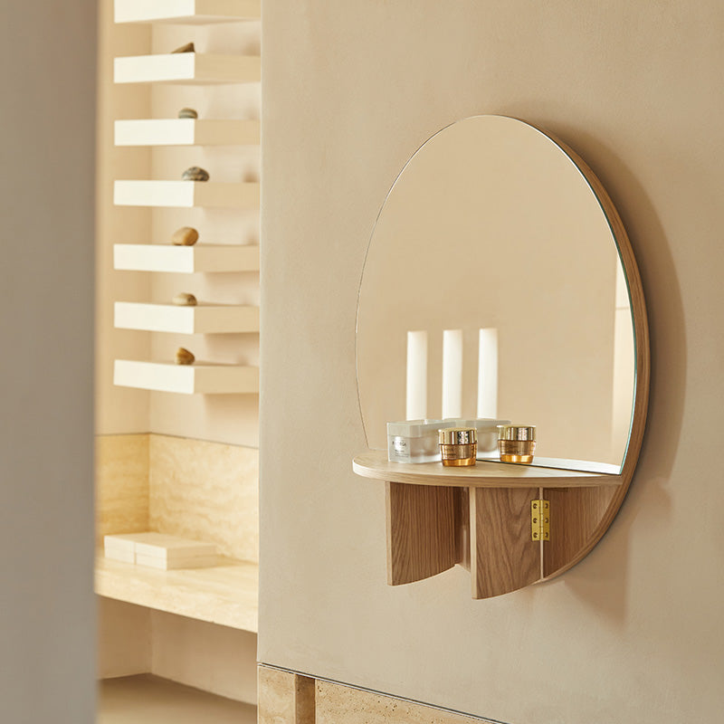 Folding mirror
