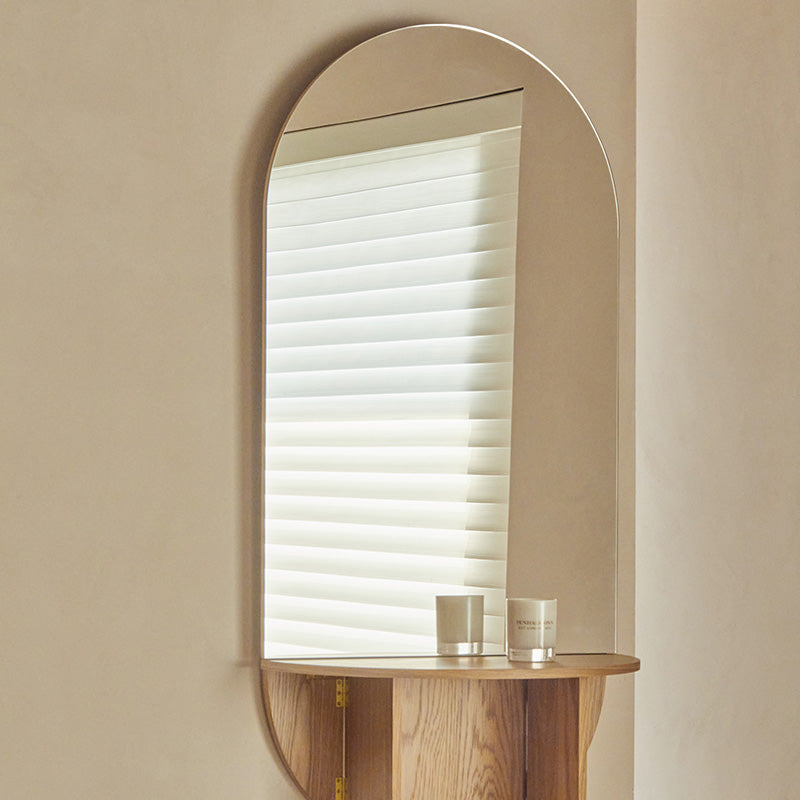 Folding mirror