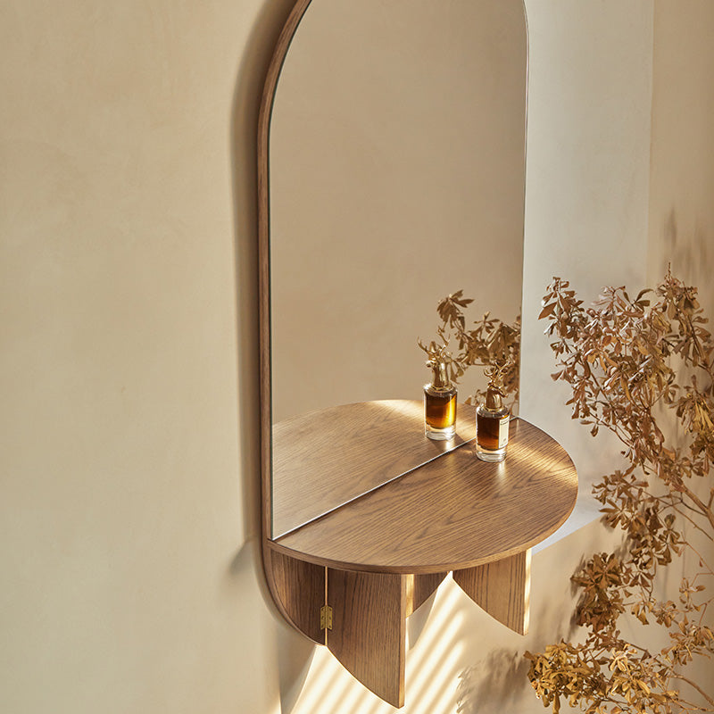 Folding mirror