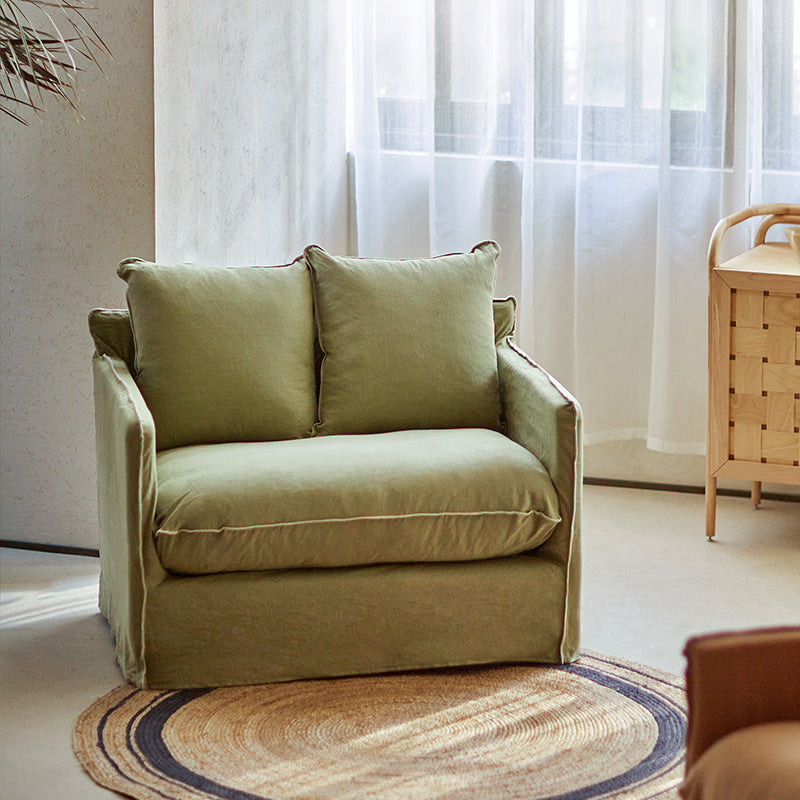 Sofa with cushions