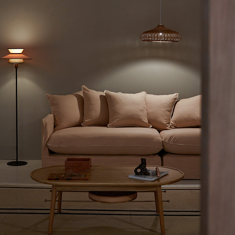 Sofa with cushions