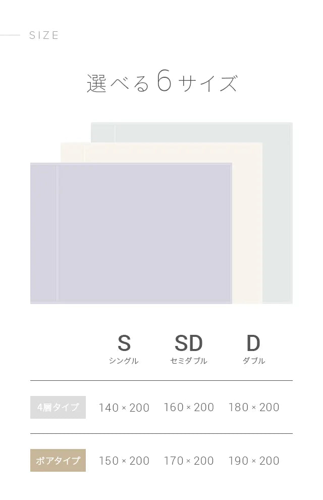 4層ブランケット S