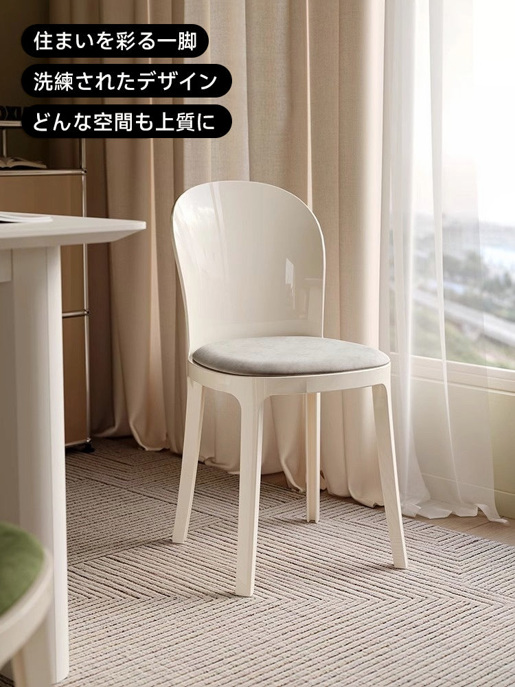 Crystal-look dining chair