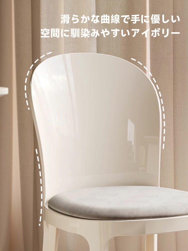Crystal-look dining chair