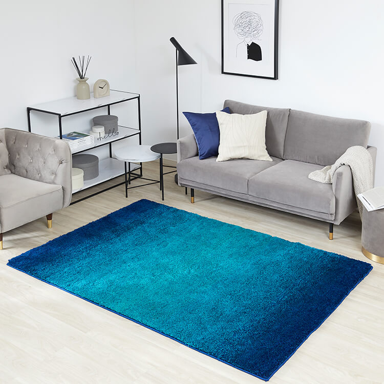 Sサイズ 長方形ラグ オールシーズン 防音 ホットカーペット・床暖房使用可